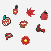 pins pour clogs rouge
